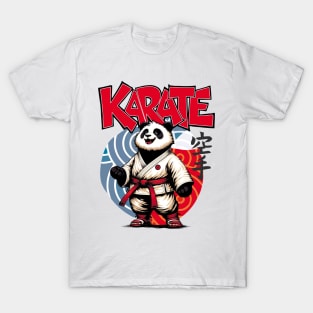 Badass Panda Kenpo Karate T-Shirt